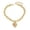 B, variant on Chunky Heart Necklace Toggle Necklaces For Women Choker Necklaces Gold Statement Necklaces With Thick Chain Heart Charm Necklace Collars Pendant As Birthday Valentin
