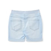 Wonder Nation Girls Knit Waistband Denim Shorts, Sizes 4-18 & Plus