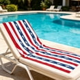 thumbnail image 4 of Bcylexb 28"x 55" 4th of July Beach Towels, Absorbent Machine Washable Quick Dry Swim Towels for Independence Day Beach Pool Decor Patriotic Essential, 4 of 6