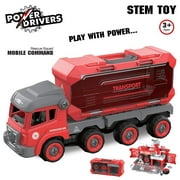 Power Drivers Rescue Squad Mobile Command Truck Play Vehicle