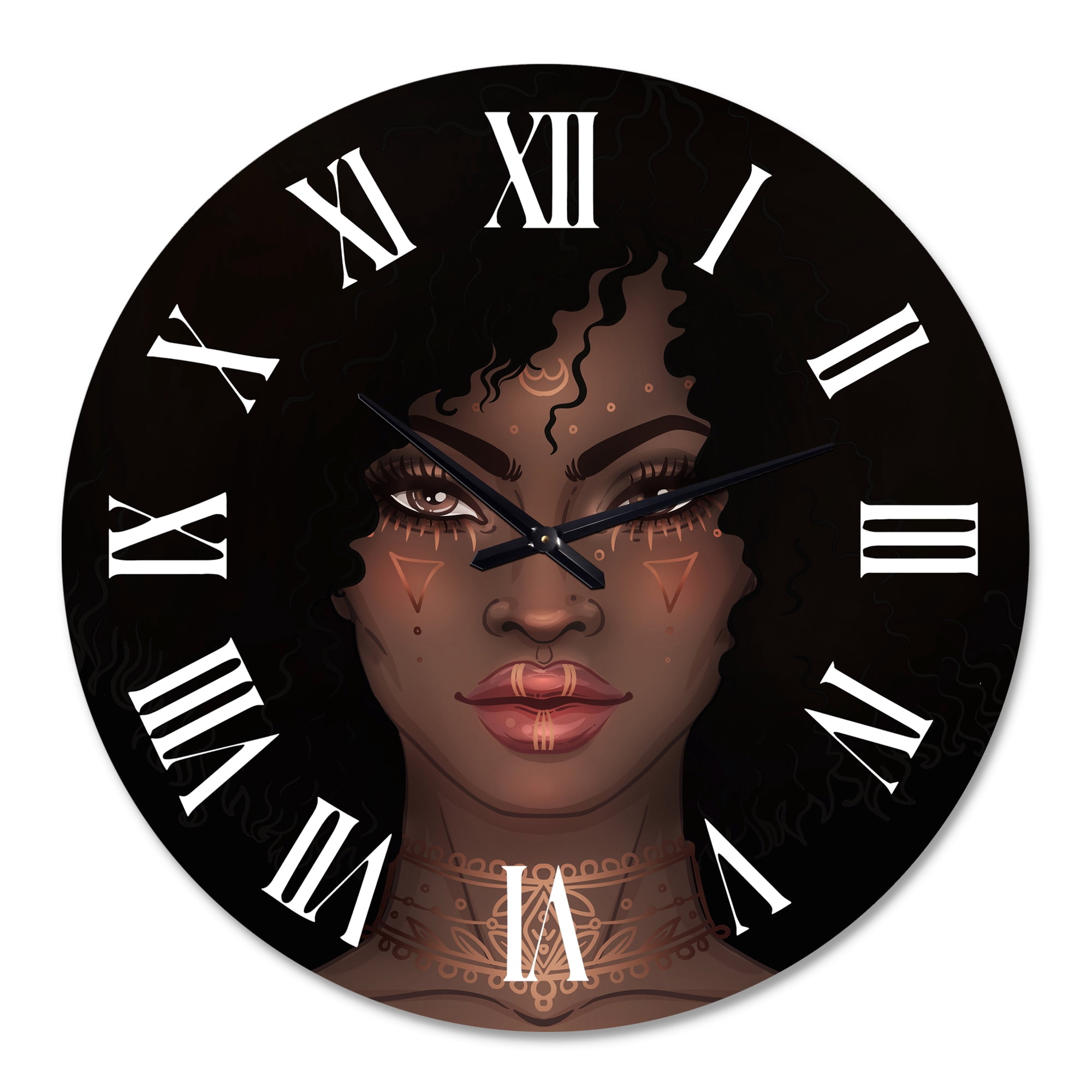 Designart 1 in Quartz Modern Wall Clock