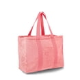 thumbnail image 3 of No Boundaries Beach Terry Cloth Tote Bag, Coral Hibiscus, Women's, 3 of 5