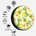 thumbnail image 6 of Kdxio Cartoon Dinosaurs for Tire Cover Wheel Protectors Tyre Covers Weatherproof Wheel Covers Universal Fit for Trailer Rv SUV Truck Camper Travel Trailers 14 inch, 6 of 8