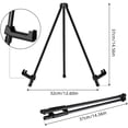 thumbnail image 2 of Ltrototea Sketch Easel， Metal Head, Card Slot, Folding Tube, Rubber Feet - Portable, Ideal for Kids and Students, 2 of 7