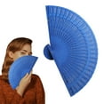 thumbnail image 2 of WEIWEIGG Vintage Style Wooden Hand Fan 7.87 Inch, Intricate Floral Carved Folding Fan, Natural Wood, Hand-Painted Artisan Gift for Wedding Party Festival Decoration​​, 2 of 7