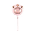 thumbnail image 1 of Pink, 2400mah, size 7.5*8cm; Rechargeable Hand Warmer, Cute Hand Warmer with Cat’s Claw, Portable Hand Warmer USB, Reusable Hand Warmer, Winter Heater, Keep Warm in Winter for Men and Women, 1 of 14