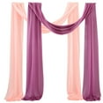 thumbnail image 5 of Soumake 2Pcs/Set Backdrop Drapery Glitter Fade-Resistant Wrinkle-Free Decoration Soft Elegant Outdoor Wedding Arch Draping Swag Festival Supply, 5 of 8