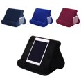thumbnail image 2 of Linen Cotton Tablet Pillow Stand for 4-13 inch Devices Side Pocket Portable, 2 of 7
