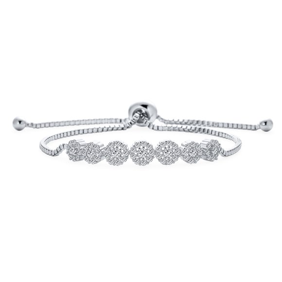 Delicate Garden Flower Open Rose Slide Bolo Style Bracelet for Women Girlfriend Rose Gold Plated .925 Sterling Silver Adjustable