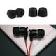 thumbnail image 3 of 5 Pares de Almohadillas de Espuma de Memoria Perfecl Tamaño Mediano para Auriculares 4.5 Mm negro, 3 of 8