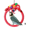 thumbnail image 4 of Bird Swing Rope Cotton Colorful Beads Bird Hanging Toy Parrot Chewing Toy, 4 of 6