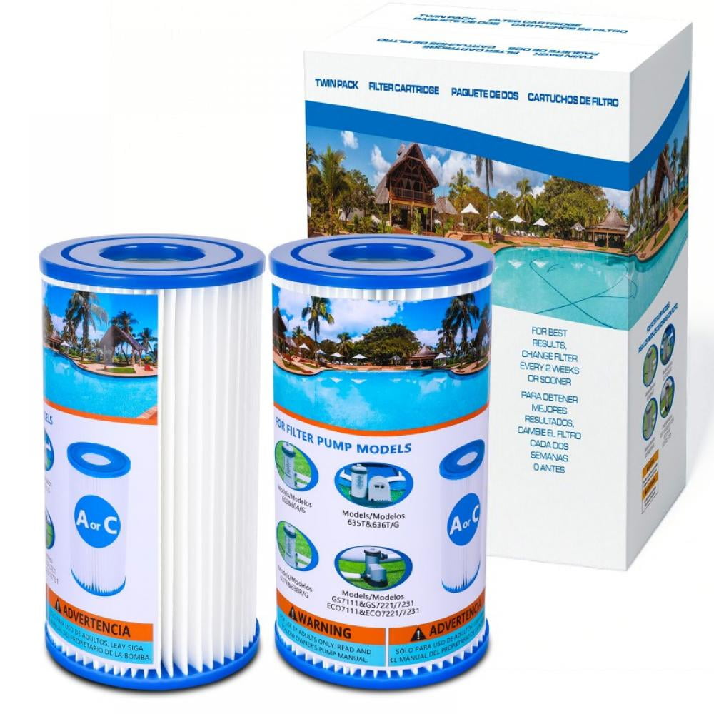 Type A/C Pool Filter, Swimming Pool Filter for Intex Type A/C Pools