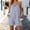 Blue-A, variant on Jumpsuits for Women Casual Summer Cruise Spring Fashion Smocked Wide Leg Gingham Rompers with Pockets Red