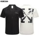 thumbnail image 2 of off-white Camisa De Manga Corta Con Impresión Digital Gráfica Para Hombres De Verano Blanco Roto Gao Jiahui unisex, 2 of 2