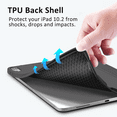 thumbnail image 6 of XUDUO iPad Case 10.2 for iPad 9th Generation 2021/ iPad 8th Generation 2020/ iPad 7th Generation 2019 Case,Black, 6 of 7