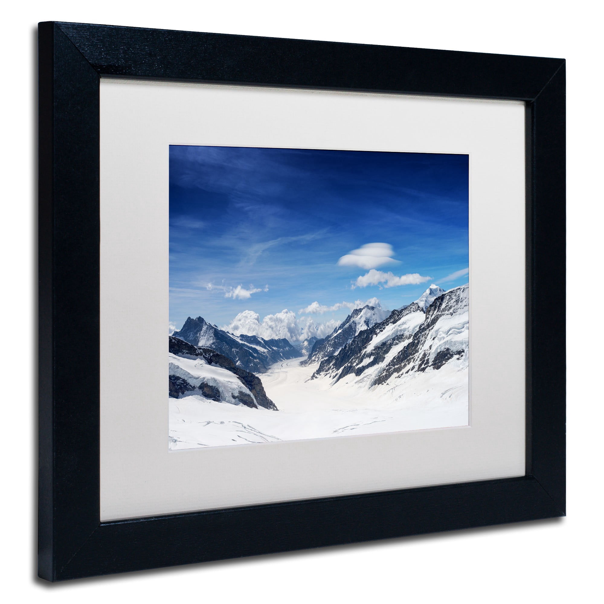 "Distances" Canvas Art by Philippe Sainte-Laudy, White Matte, Black Frame