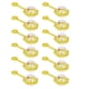 thumbnail image 2 of 3x Pack de 12 Estrellas Decorativas Mini Sonajeros Baby Shower Proveedor de Bautizo 2'' - Amarillo, 2 Pulgadas, 2 of 8