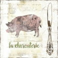 thumbnail image 2 of Robinson, Carol 26x26 Gold Ornate Wood Framed with Double Matting Museum Art Print Titled - Golden Cuisine Pig, 2 of 4
