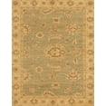 thumbnail image 1 of Ahgly Company Indoor Rectangle Abstract Orange Oriental Area Rugs, 7' x 10', 1 of 6