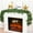 6FT, variant on 6FT Christmas Norfolk Pine Garlands, Winter Decor Real Touch Pine Garland, Artificial Greenery Xmas Garland for Holiday, Table, Wall, Fireplace, Mantel, Indoor & Outdoor Decoration