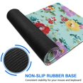 thumbnail image 6 of Long Mouse Pads for Desk,Pioneer Flower Floral Print Pattern Desk Mats on Top Of Desks, Desk Mouse Pad Extra Large with 3mm Non-Slip Base and Stitched Edge for Gaming,Office,Work,Home 47.3"x23.6", 6 of 6