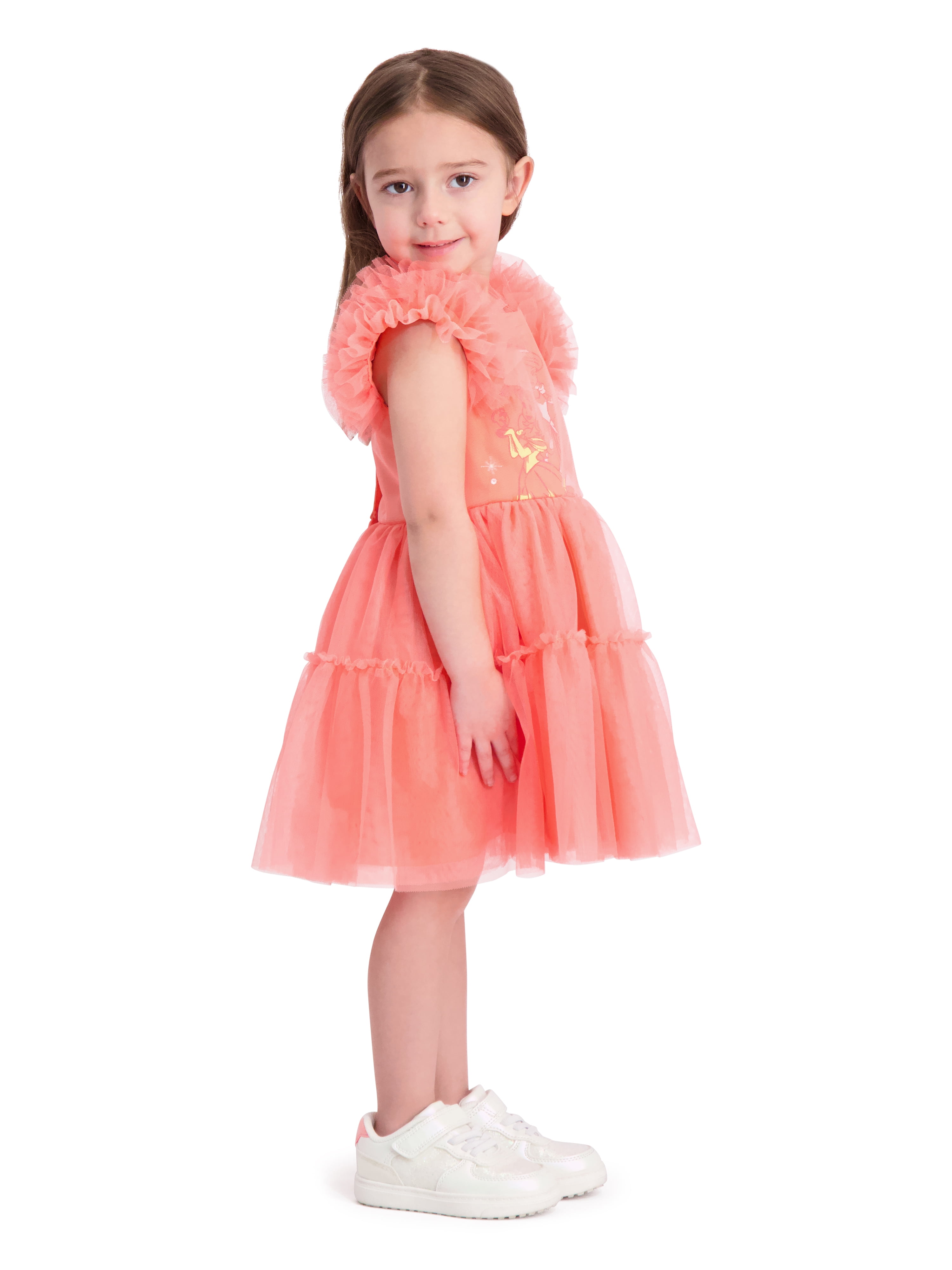 Disney Princess Toddler Girl Ballerina Dress, Sizes 12 Months-5T