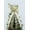 Champagne Gold, variant on Blue Christmas Tree Topper Bow, 9.84 in Glitter Christmas Tree Decoration with Bows & Decorative Spruce Branch, Xmas Holiday Decoration for Snowman