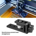 thumbnail image 3 of Update 2020 X- Profile Synchronous Belt Stretch Straighten Tensioner For -10 -10S 3D Printer Parts,1 * Synchronous stretch belt straightener,black, 3 of 8