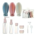 thumbnail image 2 of Travel Bottles Set 11 Piece Leak Proof Portable Empty Cosmetic Containers For Toiletries Liquids Refillable Spray Bottles Travel Empty Bottle Set [Upgraded Travel 11-Piece Set], 2 of 9