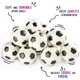 thumbnail image 3 of Soccer Sports Stress Balls Bulk Pack Of 12 Relaxable 2" Stress Relief Soccer Squeeze Balls-, 3 of 5