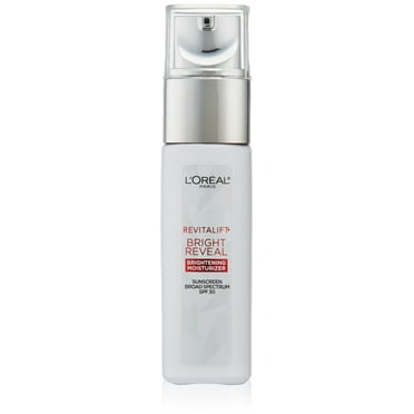 L'Oréal Paris Revitalift Bright Reveal Anti-Aging Day Cream with SPF 30 with Glycolic Acid, Vitamin C & Pro-Retinol, Reduce Wrinkles 1 fl. oz. C39