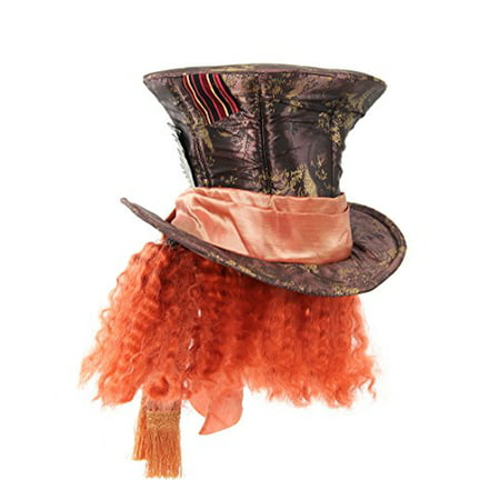 disney mad hatter hat with hair for women and men by elope
