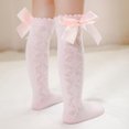 thumbnail image 6 of ZRBYWB Warm Socks Toddler Baby Kids Girls Solid Knee-High Socks Stockings Mid-Calf Length Princess Sock, 6 of 8