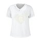thumbnail image 4 of Camisetas de Manga Corta para las Mujeres, Impresión de Cuello en V Camiseta Casual Top Hecho de 95% Poliéster 5% Spandex para el Uso Diario de Primavera Verano, Camisetas para las Mujeres Casual, 4 of 4