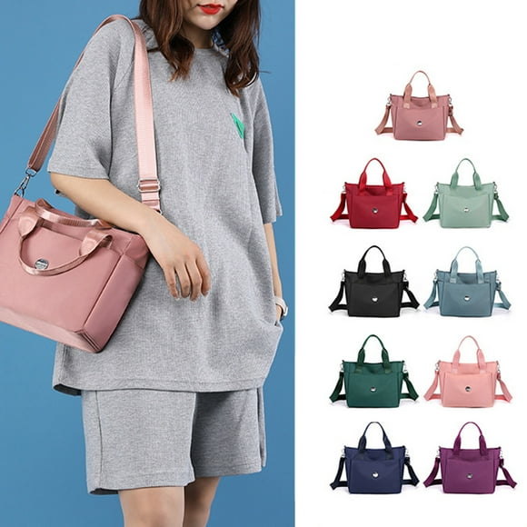 onlyliua Liquidación de Rebajas de Hoy Bolso de Mensajero de Gran Capacidad, Bolso de Mano Informal para Usos Múltiples, Advocate para Viajes, Fitness, Compras