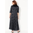thumbnail image 2 of Catherines Women's Plus Size Maxi Dress & Scarf Duet, 2 of 4
