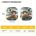 thumbnail image 5 of KUIFORTI Car Windshield Sun Shade Funny Cow Car Shades for Front Windows, Blocks UV Rays Sun Visor for Car Window Protector, Easy Setup Keeps Your Vehicle Cool, 5 of 5