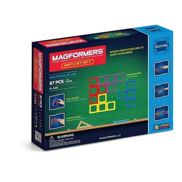 Magformers 87-Piece Educational Math Building Set