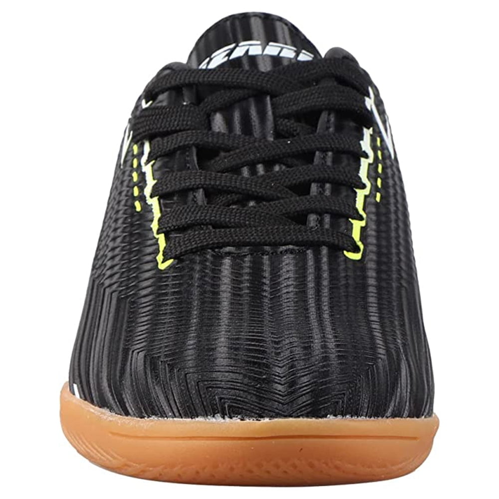 Vizari Kids Tesoro Junior Indoor Soccer Shoes for Boys and Girls - Black / White