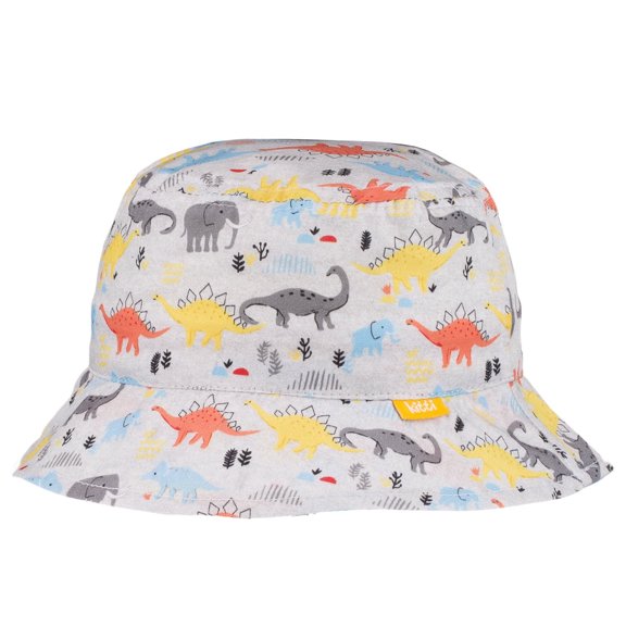 Wear Sierra Baby Boys’ Cartoon Animal Print Fedora Hat, Soft UV Protection, White, One Size