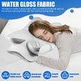 thumbnail image 2 of Funda de Almohada con Cierre de Zíper Funda de Almohada Cervical Suave Lavable a Máquina Funda de Almohada Cervical para Dormir Solo Funda de Almohada, 2 of 11