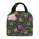 thumbnail image 1 of Easygdp Mardi Gras6 Bolsa Térmica Premium - Tela Oxford Impermeable, Gran Capacidad, Bolsillo Frontal, Unisex para Trabajo, Escuela, Actividades al Aire Libre y Picnics, 1 of 8