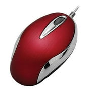 I-Rocks IR-7100 Mini - Mouse - optical - wired - PS/2, USB - red