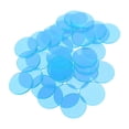 thumbnail image 1 of 100 fichas de bingo translúcidas de colores brillantes para juegos de bingo. Ideales para la educación infantil., 1 of 8