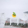 thumbnail image 4 of 3 Pcs Kids Table Chair Simulation Furniture Mini Chair Toy Children Desk Chair Set Furniture Model Chair Model Toy, 4 of 5