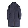 thumbnail image 5 of Men's Extra Long Parka Winter Coats Jacket Heavy Warm Water-resistant Outerwear Cold Weather for Fall Winter Outfits(Grey,M), 5 of 9