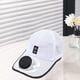 thumbnail image 1 of Sombrero de visera con ventilador Yinane para el sol carga solar USB, 1 of 8