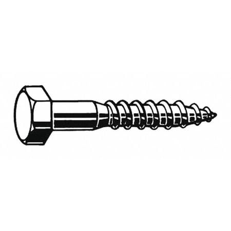 

Hex Lag Screw 1/2 Galvanize 6 L PK25