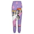 thumbnail image 4 of The Powerpuff Girls Women's Jogger Track Pants Print Drawstring Lounge Sweatpants Casual Trousers for Yoga, Workout M, 4 of 7