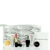 ELIZABETH ARDEN MINI MAKEUP SET IN SILVER EVENING BAG VALUE $75